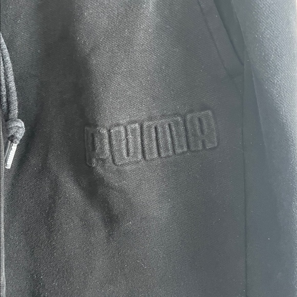 Puma womens Black Sweatpants - Picture 3 of 7